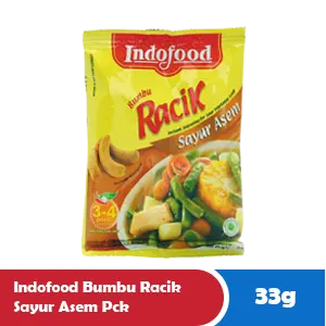 INDOFOOD BUMBU RACIK SAYUR ASEM PCK 33g
