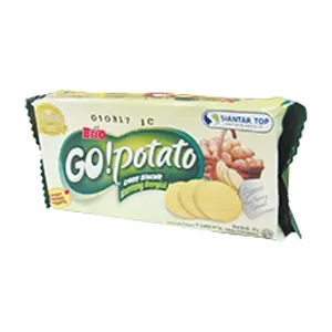 BRIO CRISPY BISCUIT CRACKER GO POTATO PCK 60/56g