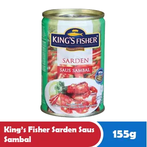 KING'S FISHER SARDIN SOS SAMBAL KLG 155g