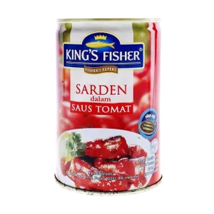 KING'S FISHER SARDIN SOS TOMATO KLG 425g