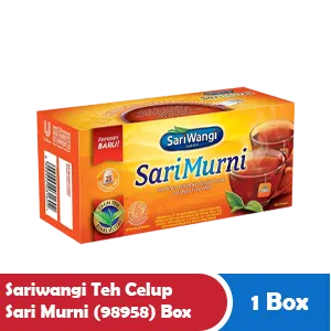 SARIWANGI TEH CELUP SARI MURNI (98958) BOX 25x1.6g