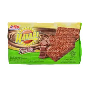 Hatari Biskut Krim Coklat Susu Pek 200/190g