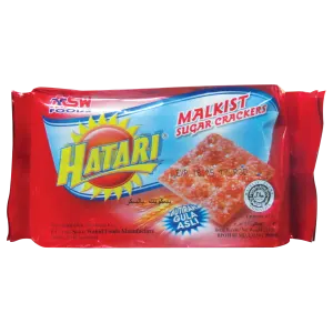HATARI MALKIST SUGAR CRACKERS PCK 115/110g