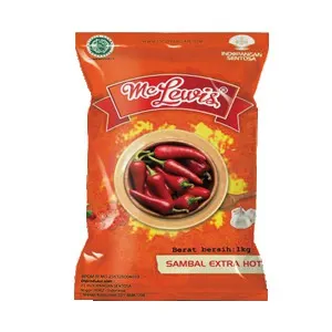 MC LEWIS CHILI SAUCE EXTRA HOT PCK 1kg