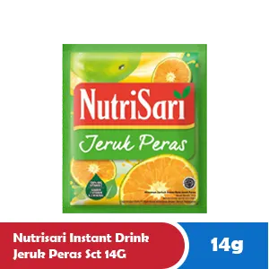 Nutrisari Minuman Segera Jeruk Peras Sasyet 14g