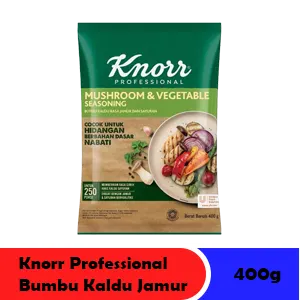 Knorr Professional Perasa Kaldu Cendawan & Sayuran Pek 400g