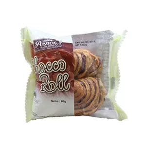 ARNON ROTI MANIS CHOCO ROLL PCK