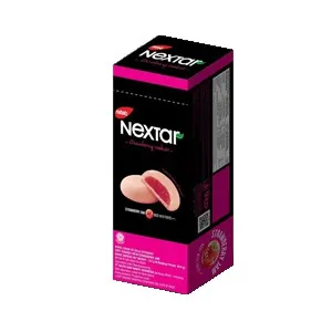 NEXTAR STRAWBERRY COOKIES BOX 8x10g