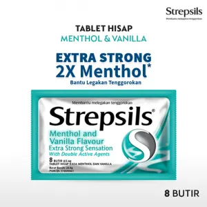 STREPSILS CANDY 8'S EXTRA STRONG PCK