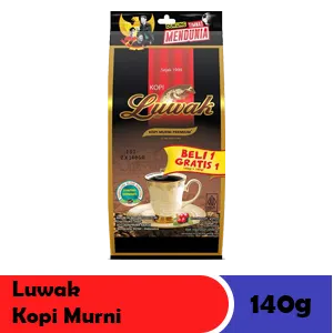 Luwak Kopi Serbuk Murni Premium Pek 100g