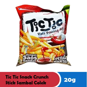 TIC TIC Snek Stik Rangup Sambal Colek 20g