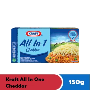KRAFT ALL IN ONE CHEDDAR BOX 160/150g