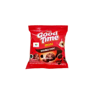 GOOD TIME COOKIES CHOCOCHIPS MINI DOUBLE CHOC PCK 18g