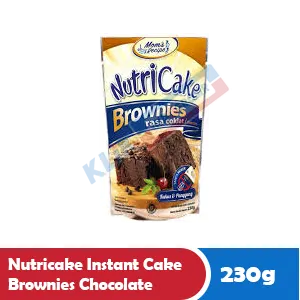 NUTRICAKE INSTANT CAKE BROWNIES CHOCOLATE PCH 230g