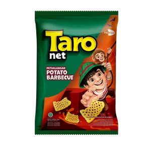 TARO SNACK NET KENTANG BARBEKU PCK 115g