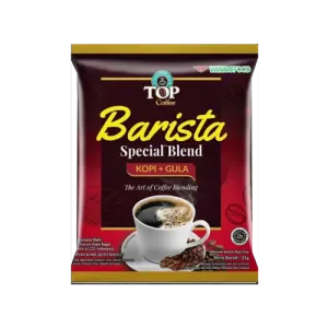 TOP COFFEE BARISTA KOPI+GULA 1) RCG 10x25g