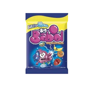 Big Babol Gula-gula Getah Tutti Frutti Paket 152g