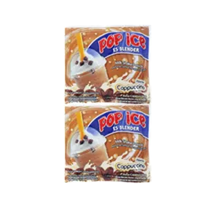 POP ICE DRINK POWDER ES BLENDER CAPPUCINO RCG 10x25g