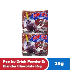 POP ICE DRINK POWDER ES BLENDER CHOCOLATE RCG 10x25g