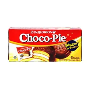 Delfi Choco Pie Orion 6'S Gelap Kotak 180g