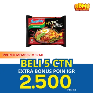 INDOMIE MIE GORENG AYAM GEPREK PCK 85g