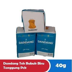 Dandang Teh Serbuk Biru Tanggung Paket 40g