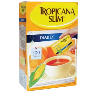 Tropicana Slim Pemanis Tanpa Kalori Diabetik Kotak 100X2g