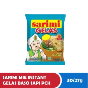 SARIMI MI SEGERA GELAS BASO SAPI PCK 30/27g