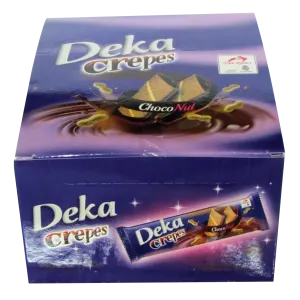 DEKA WAFER CREPES CHOCO NUT BOX 12x12/10g