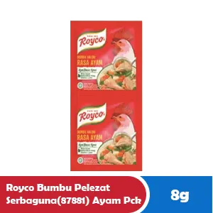 ROYCO BUMBU PELEZAT SERBAGUNA(87881) AYAM PCK 12x8g
