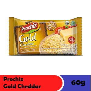 Pro Chiz Keju Gold Cheddar Pek 60g
