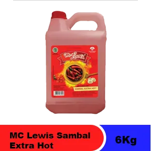 Mc Lewis Sambal Extra Hot Jeriken 6/5.5kg