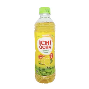 ICHI OCHA MINUMAN TEH MADU LEMON BTL 350mL