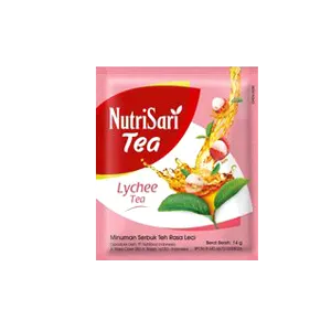 NUTRISARI MINUMAN SERBUK TEH INSTANT LYCHEE TEA SCT 14g