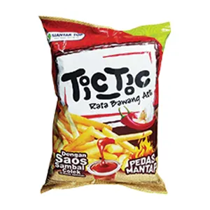 TIC TIC SNACK CRUNCHY STICK BAWANG SAOS PEDAS MNTP PCK 65g