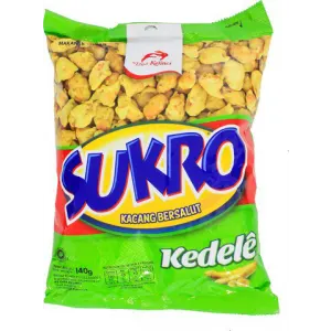 DUA KELINCI KACANG SUKRO BERSALUT KEDELE PCK 95g