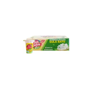 Teh Gelas Minuman Teh Alami Gula Batu Cawan 160mL