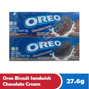 OREO BISCUIT SANDWICH CHOCOLATE CREAM PCK 32.8g