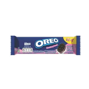 OREO BISCUIT SANDWICH STRAWBERY CREAM PCK 35g