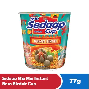 SEDAAP MIE MI SEGERA BASO BLEDUK CUP 77g