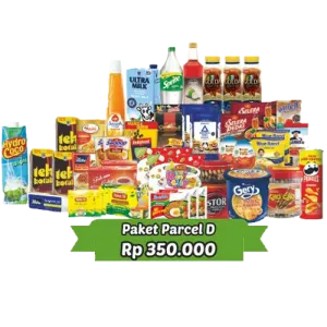 PARCEL PAKET RP 350.000,- PCS
