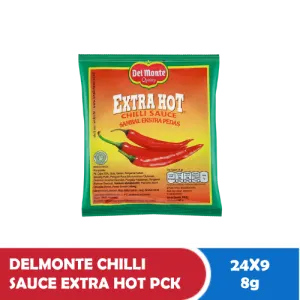 Delmonte Sos Cili Extra Hot Pek 24x9/8g