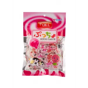 Toll Gula-gula Susu Pelbagai Merah Jambu Peket 120g