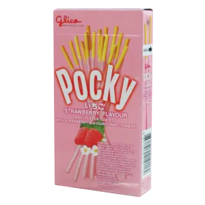 Glico Biskut Pocky Strawberi Kotak 45g