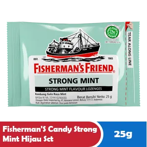 FISHERMAN'S CANDY STRONG MINT HIJAU SCT 25/22g
