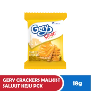 Gery Biskut Malkist Saluut Keju Paket 18g