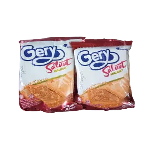 GERY Keropok Malkist Saluut Double Abon 10x18g