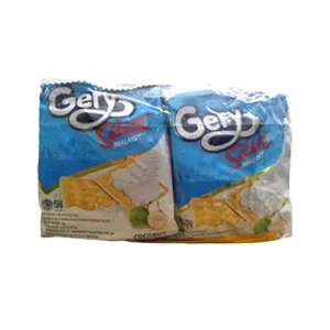 GERY Keropok Malkist Saluut Kelapa 10x18g