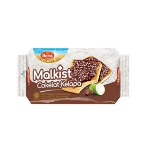 Roma Biskut Malkist Coklat Kelapa Paket 95g