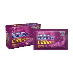 SIDO MUNCUL KUKU BIMA ENER-G C1000MG ANGGUR BOX 6x5.5g